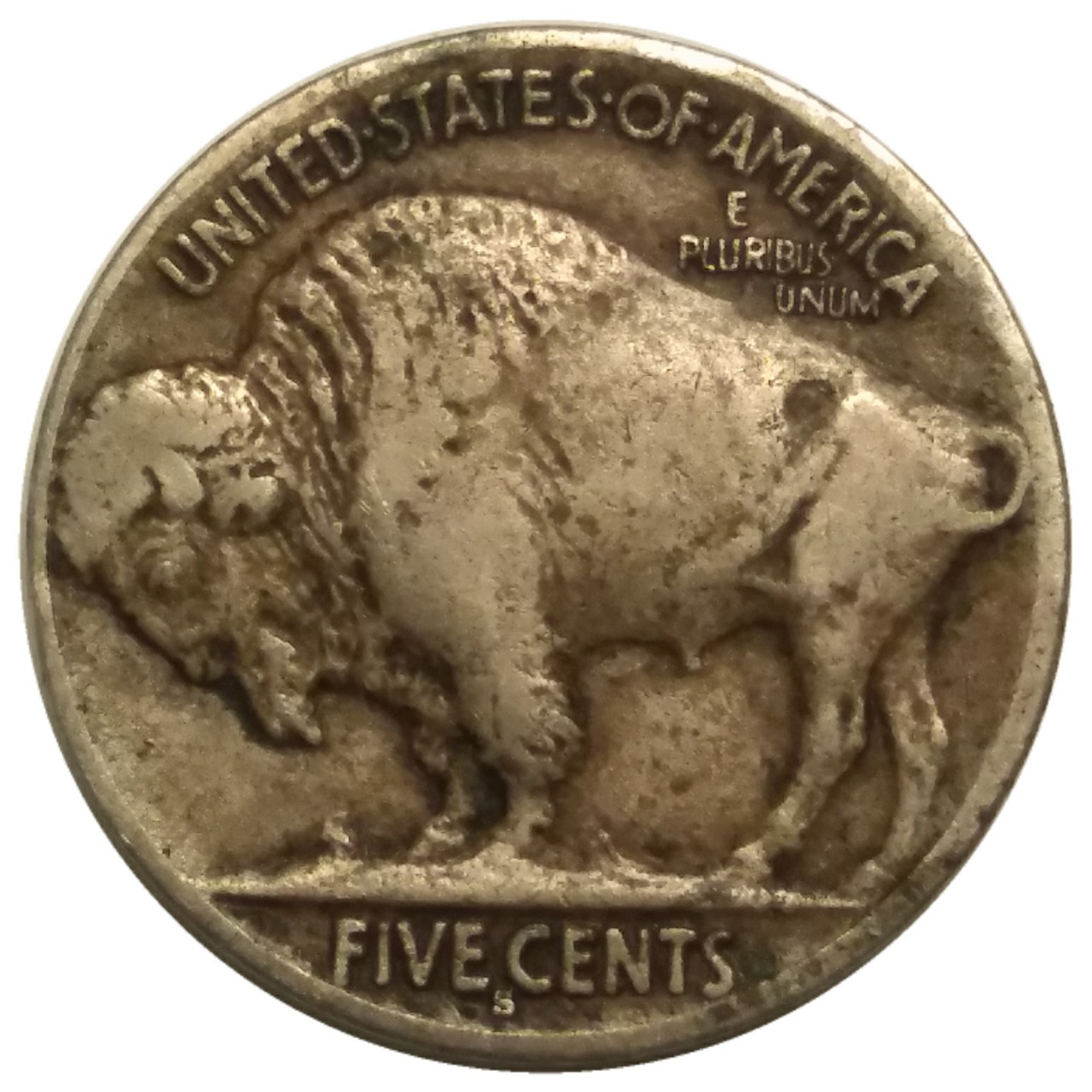 1914-S-5c-Buffalo-Nickel
